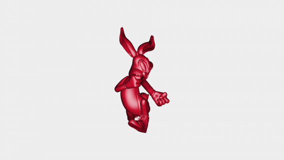 böcekler tavşan redpah 3d print model - Mito3D