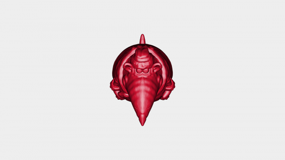 Grasso ratto rossa 3d print model - Mito3D