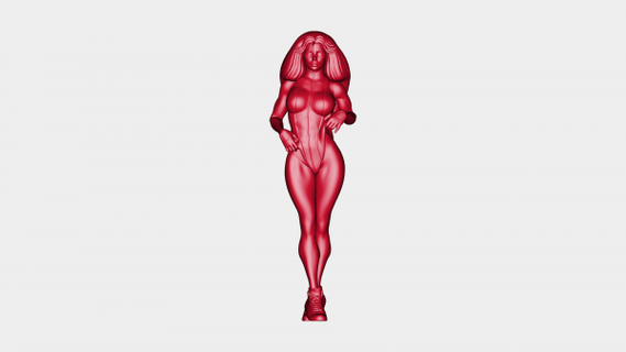 pulcino rossa 3d print model - Mito3D