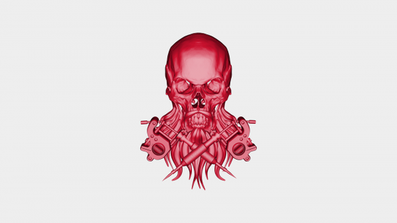 tatoo salotto logo rossa 3d print model - Mito3D