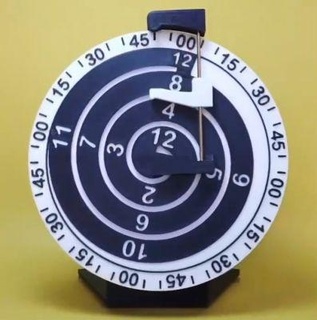 Beniamino Franklin orologio 2 rossa 3d print model - Mito3D