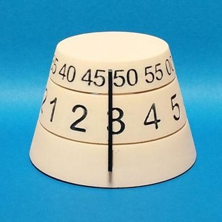 cone clock redpah 3d print model - Mito3D