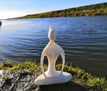 zen ioga escultura redpah 3d print model - Mito3D