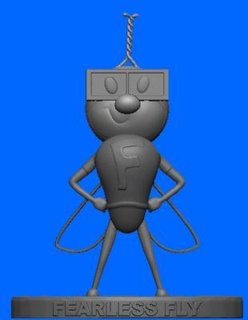 fearless fly redpah 3d print model - Mito3D