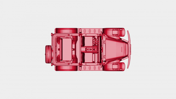 suv insegne rossa 3d print model - Mito3D