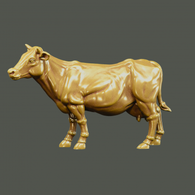 cow redpah 3D print model - Mito3D