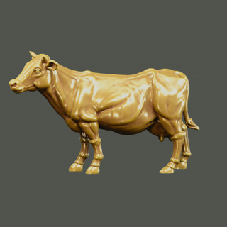 vache redpah 3d print model - Mito3D