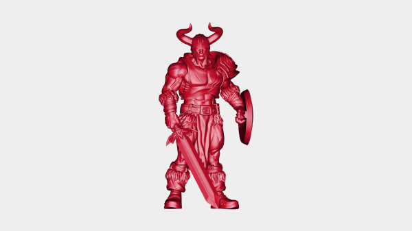 soldato of fortuna rossa 3D print model - Mito3D