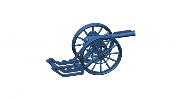 cannone redpah 3d print model - Mito3D