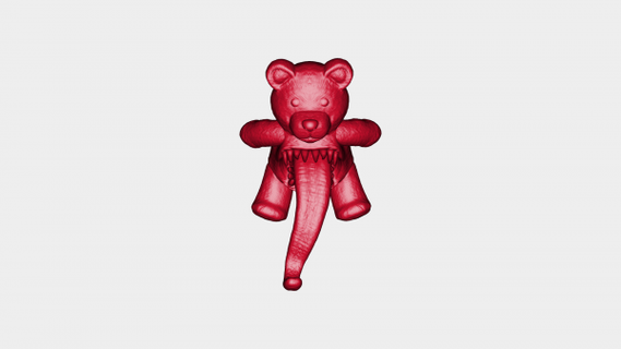 alien bear redpah 3d print model - Mito3D