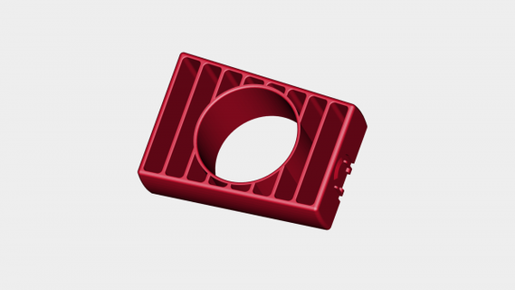 Passat b3 respiradero calibre soporte redpah 3d print model - Mito3D