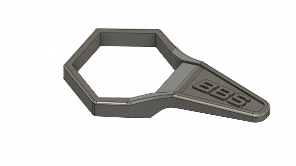 bbs roda chave inglesa 80mm redpah 3D print model - Mito3D