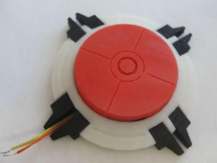 portal 2 buton redpah 3d print model - Mito3D