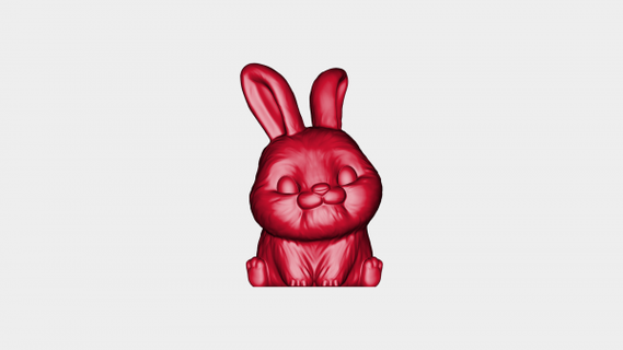 pozitif tavşan redpah 3d print model - Mito3D