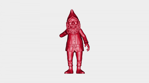 gnome redpah 3D print model - Mito3D