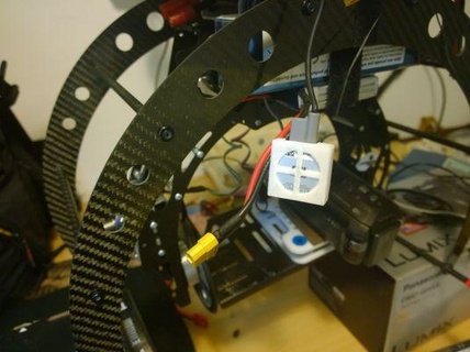 dji a2 led controller socket redpah 3d print model - Mito3D