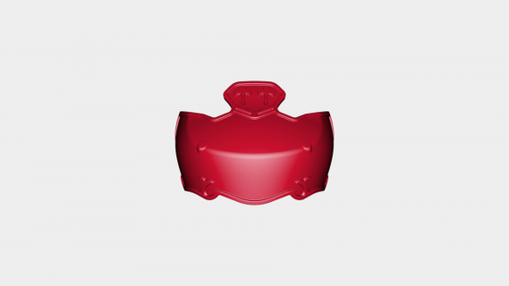 spada arte in linea asuna pettorale stampabile armatura rossa 3d print model - Mito3D