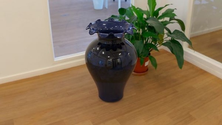 dekoration vase redpah 3d print model - Mito3D
