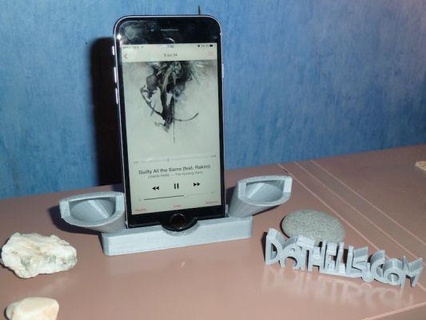 Lautsprecher iPhone 6 6+ redpah 3d print model - Mito3D
