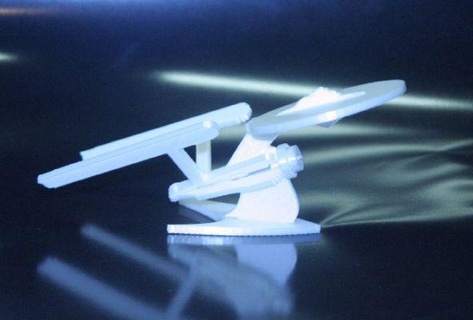 star trek enterprise model redpah 3d print model - Mito3D