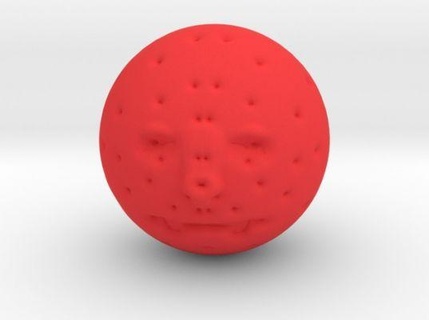 vampire blood moon flat base redpah 3d print model - Mito3D