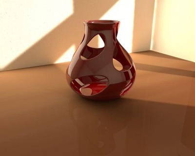 candle case redpah 3d print model - Mito3D