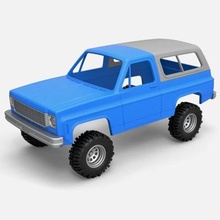 1978 Chevrolet blazer k5 Concha rodas impressão pronto 3d modelo 3d print model - Mito3D