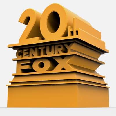 20th century fox logo print ready 3d model 20th century fox logo print ready 3d model 3D print model - Mito3D