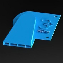 3drealm - ender 3 v2 dc fan cover silenter print ready 3d model casthian 3d print model - Mito3D