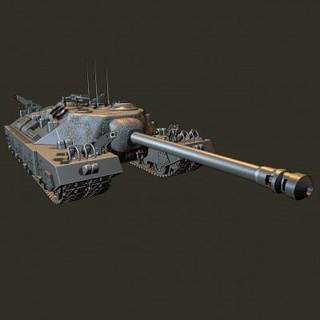95 usa heavy tank - 3d print model stanis3dsv 3d print model - Mito3D