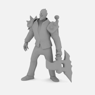 Akademie Darius Liga Legenden 3d drucken Modell vipkat 3d print model - Mito3D