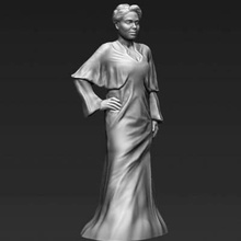 adele print ready 3d model here printing not scaled so you have adjust size want zip file contains obj stl created zbrushif any questions please don't hesitate contact me respond asap encourage check my other celebrity models 3d print model - Mito3D