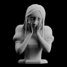Alice Paese delle meraviglie lacrime roccia Stampa pronto 3d modello 3d print model - Mito3D