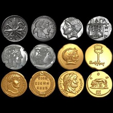 ancient coin colection vol 1 print ready 3d model models coins 3d print model - Mito3D