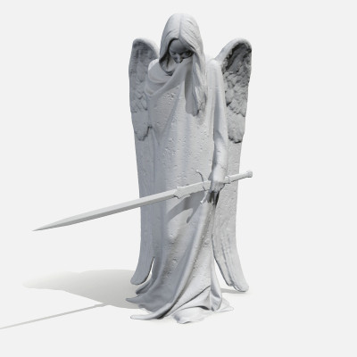 angelo mistero Dilara tek 3D print model - Mito3D