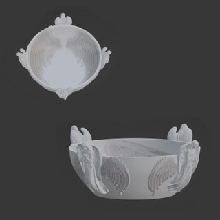 anjo vaso copo gurhansukuroglu 3d print model - Mito3D