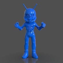 fourmi homme chibi version impression prêt 3d modèle 3d print model - Mito3D
