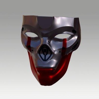 Apex Legenden Wiederauferstandener Maske schwarz 3d print model - Mito3D