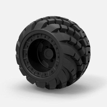 arqueado estrada roda impressão pronto 3d modelo 3d print model - Mito3D