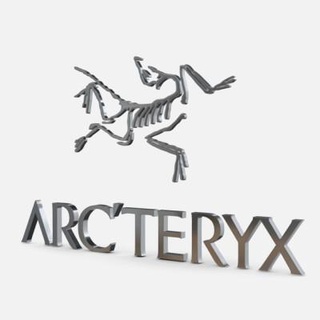 arcteryx logo 3d Stampa modello logoman 3d print model - Mito3D
