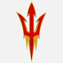 arizona sun devils logo print ready 3d model virtual asu created using blender open source modeling software tool which you can download free blenderorg 3d print model - Mito3D