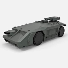 armored personnel carrier m577 aliens print ready 3d model 3d print model - Mito3D