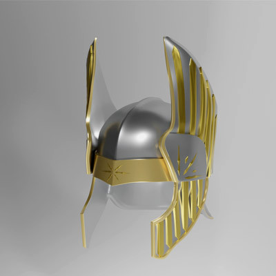 arnor casco lotr ivan Locura 3D print model - Mito3D