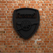 arsenal fc logo impresión Listo 3d modelo 3d print model - Mito3D