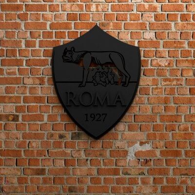 as roma logo - 3d print model by waelmoussa 3d print model - Mito3D