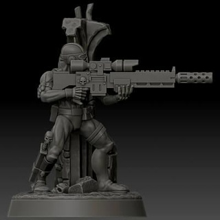assassino inquisitore v2 3d Stampa modello prining 3d print model - Mito3D