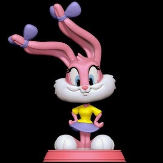 babs lapin minuscule toon aventures jouets idiots 3d print model - Mito3D
