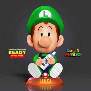 bebek Luigi doğmuş Nguyen 3d print model - Mito3D