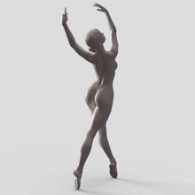 ballet dancer 001 - print ready 3d model next2020 3d print model - Mito3D