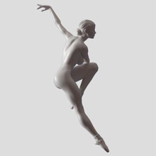 ballet dancer 003 - print ready 3d model next2020 3d print model - Mito3D